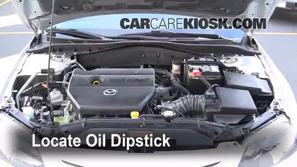 [2008 Mazda Cx 9 How To Remove Dipstick From A Oil Pan ... 2008 mazda 5 chilton fuse box 